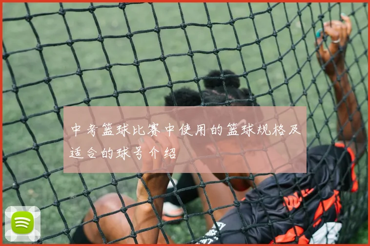 中考篮球比赛中使用的篮球规格及适合的球号介绍